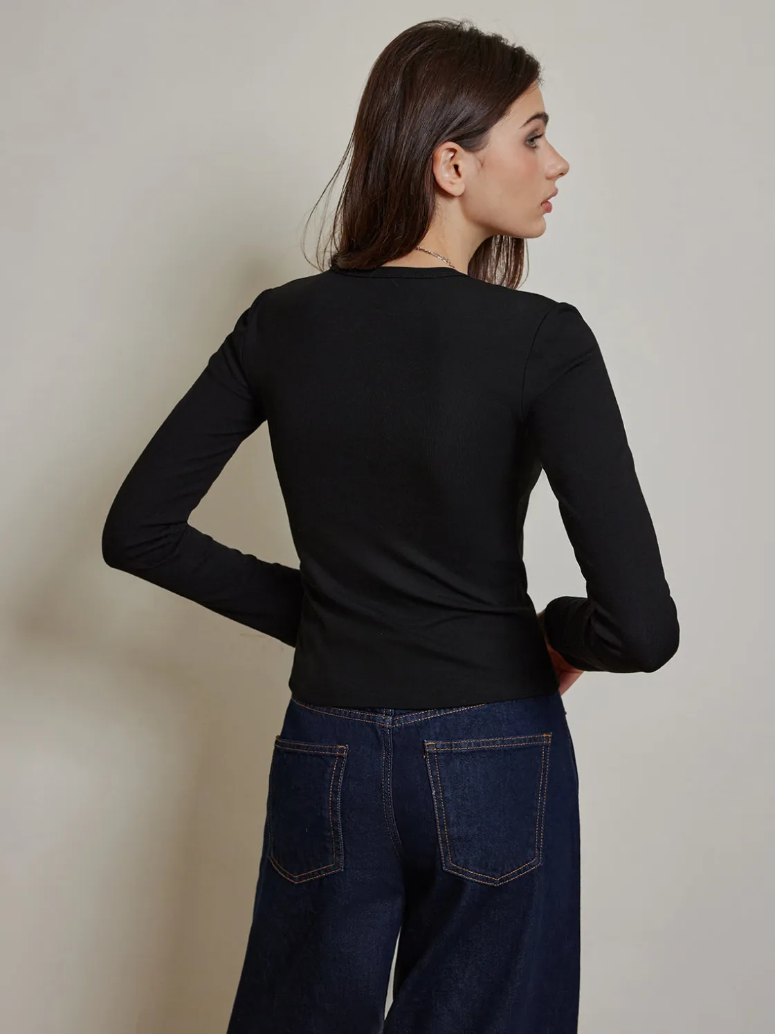 COMMENSE 2 in 1 Color Block Jersey Top* T-shirts|Tops