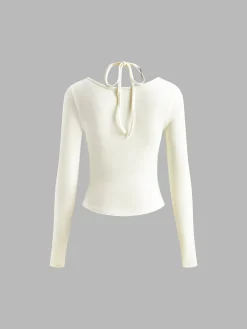 COMMENSE 2 in 1 Ribbed Soft T-Shirt* T-shirts|Tops