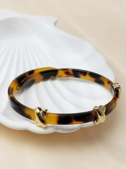COMMENSE Acrylic Amber Bracelet* Rings & Bracelets|Accessories