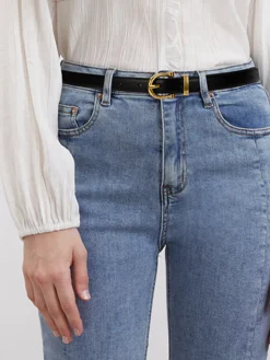 COMMENSE Adjustable Simple Metal Pin Buckle Belt* Belts & Chain|Accessories