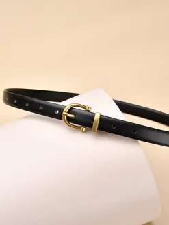 COMMENSE Adjustable Simple Metal Pin Buckle Belt* Belts & Chain|Accessories