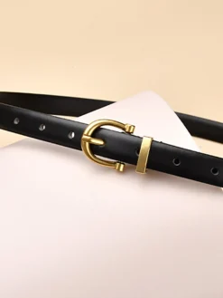 COMMENSE Adjustable Simple Metal Pin Buckle Belt* Belts & Chain|Accessories