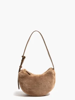 COMMENSE Adjustable Strap Fuzzy Armpit Bag* Bags|Accessories