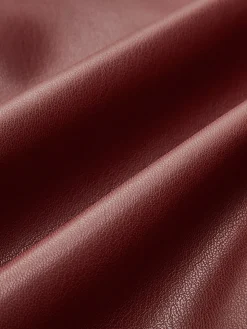 COMMENSE A-Line Faux Leather Mini Skirt* Skirts|Bottoms