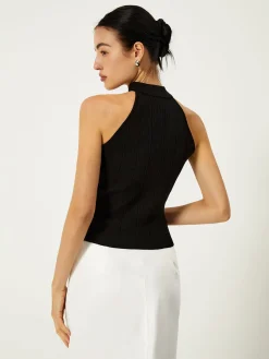 COMMENSE Asymmetrical Button Sweater Vest* Sweater Vests|Sweaters & Cardigans