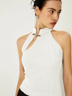 COMMENSE Asymmetrical Button Sweater Vest* Sweater Vests|Sweaters & Cardigans