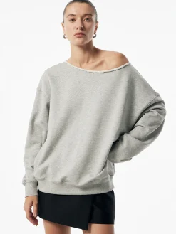 COMMENSE Asymmetrical Drawstring Pockets Skirt Set* Skirt Sets|Long Sleeve Sets