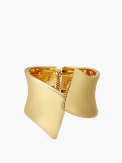 COMMENSE Asymmetrical Glossy Tunnel Bracelet* Rings & Bracelets|Accessories