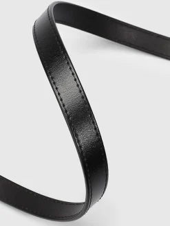 COMMENSE Asymmetrical Knotted Leather Belt* Belts & Chain|Accessories