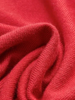 COMMENSE Asymmetrical Neck Jersey Sweater* Sweater Tops|Sweaters & Cardigans
