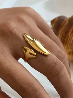 COMMENSE Asymmetrical Open Ring* Accessories