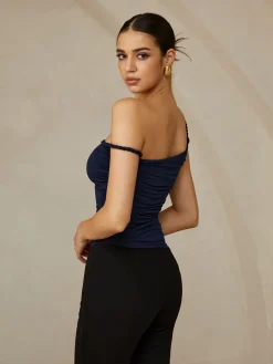 COMMENSE Asymmetrical Plain Cami Top* Tank Tops & Camis|Tops