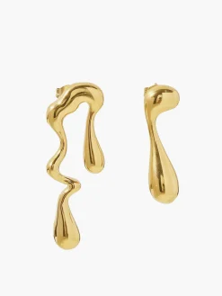 COMMENSE Asymmetrical Water Drop Earrings* Earrings|Accessories