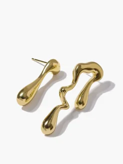 COMMENSE Asymmetrical Water Drop Earrings* Earrings|Accessories