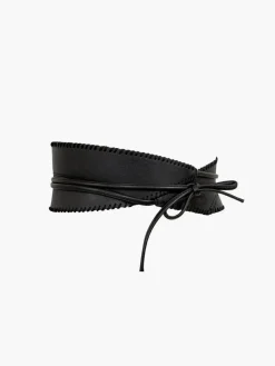 COMMENSE Asymmetrical Wide Tie Belt* Belts & Chain|Accessories