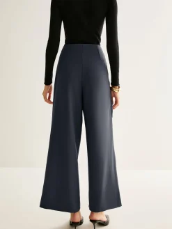 COMMENSE Asymmetrical Wide-Leg Pants* Pants|Bottoms
