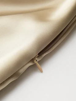 COMMENSE Asymmetrical Zipper Pleated Dress* Vacation Dresses|Summer Dresses