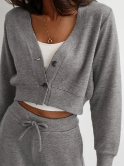 COMMENSE Athflow Crop Jacket* Outerwear|Crop Tops