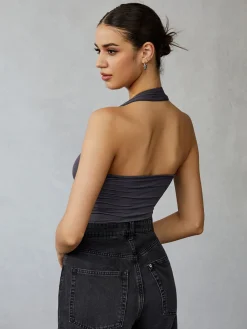 COMMENSE Backless Low Cut Tank Top* Tank Tops & Camis|Tops