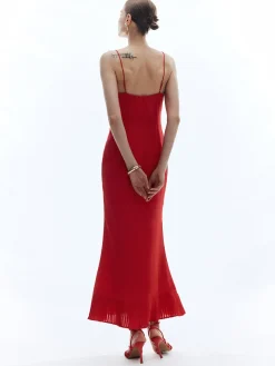 COMMENSE Backless Sleeveless Solid Long Dress* Cocktail & Party Dresses|Summer Dresses