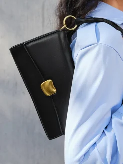 COMMENSE Baguette Flap Armpit Bag* Bags|Accessories