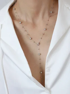 COMMENSE Ball Bead Tassel Necklace* Necklaces|Accessories
