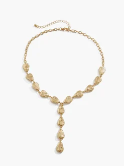 COMMENSE Baroque Beaded Y-Shape Pendant Necklace* Necklaces|Accessories