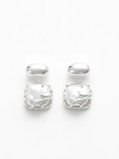 COMMENSE Baroque Pearl Pendant Earrings* Earrings|Accessories