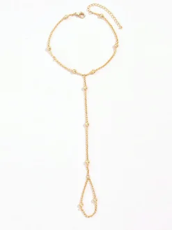 COMMENSE Bead Chain Mittens Bracelet* Rings & Bracelets|Accessories