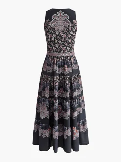 COMMENSE Beheme Printed Floral Dress* Floral Dresses|Vacation Dresses