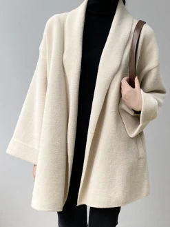 COMMENSE Belted Soft Women Faux Fur Coat* Outerwear|Coats