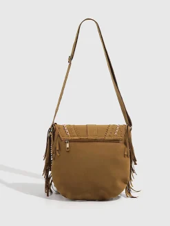 COMMENSE Boheme Buckle Flap Tassel Bag* Bags|Accessories