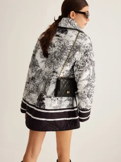 COMMENSE Boheme Contrast Binding Lapel Winter Coat* Outerwear|Coats