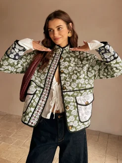 COMMENSE Boheme Flap Pockets Winter Coat* Outerwear|Coats