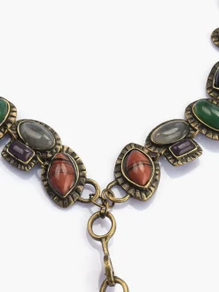 COMMENSE Boheme Geometrical Stones Pendant Necklace* Necklaces|Accessories