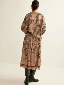 COMMENSE Boheme Printed Midi Skirt Without Belt* Skirts|Matching Sets