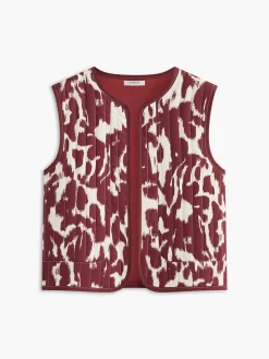 COMMENSE Boheme Printed Minimalist Vest* Outerwear|Vests