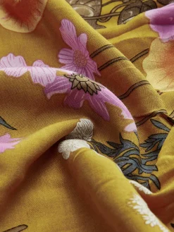 COMMENSE Boheme Printed Ruffle Cozy Dress* Vacation Dresses|Short Dresses