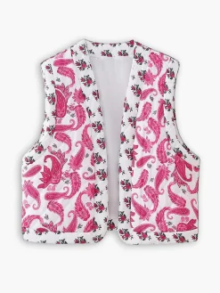 COMMENSE Boheme Printed Warm Vest* Outerwear|Vests