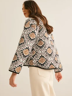 COMMENSE Boheme Printed Winter Coat* Outerwear|Coats