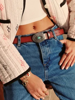 COMMENSE Boheme Turquoise Buckle Belt* Belts & Chain|Accessories