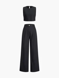 COMMENSE Boho Two Piece Pants Set* Pants Sets|Matching Sets