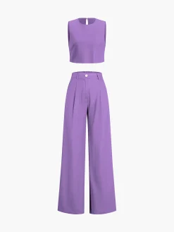 COMMENSE Boho Two Piece Pants Set* Pants Sets|Matching Sets