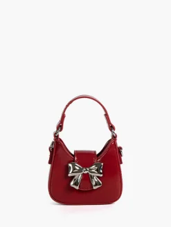 COMMENSE Bow Flap Mini Tote Bag* Bags|Accessories