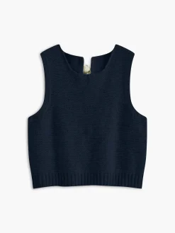 COMMENSE Bow Front Sweater Vest* Sweater Vests|Sweaters & Cardigans