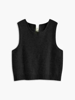 COMMENSE Bow Front Sweater Vest* Sweater Vests|Sweaters & Cardigans