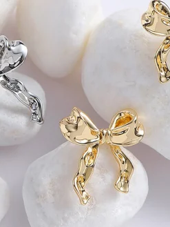 COMMENSE Bow Stud Earrings* Earrings|Accessories