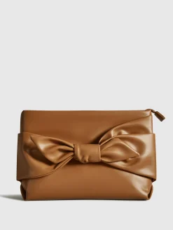 COMMENSE Bow Tofu Clutch Bag* Bags|Accessories