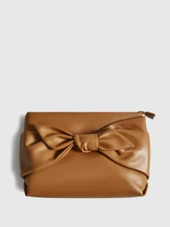 COMMENSE Bow Tofu Clutch Bag* Bags|Accessories