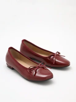 COMMENSE Bowknot Decor Square Toe Ballet Mary Jane Flats* Shoes|Accessories
